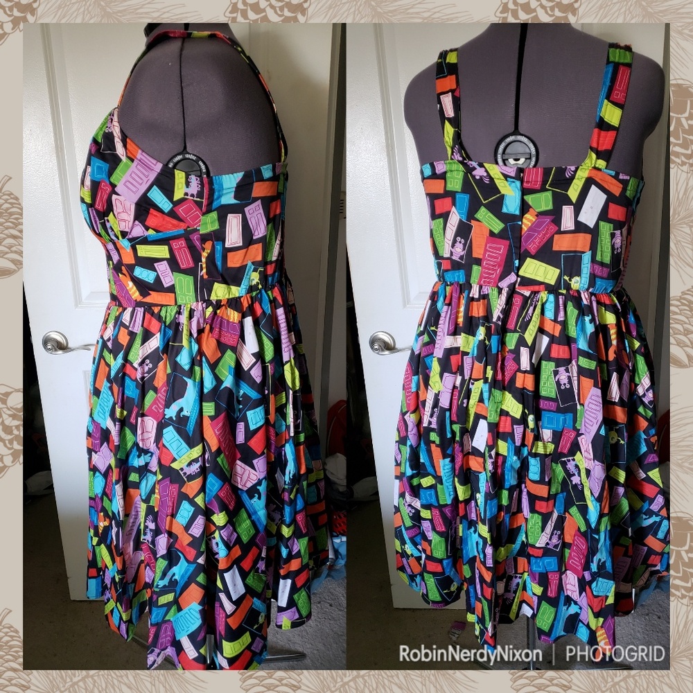 SOLD...Disney Monsters Inc dress size 1x - Picture 3 of 8